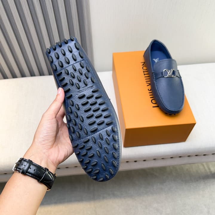 Louis Vuitton Monte Carlo Moccasin Loafers in Black Smooth Leather