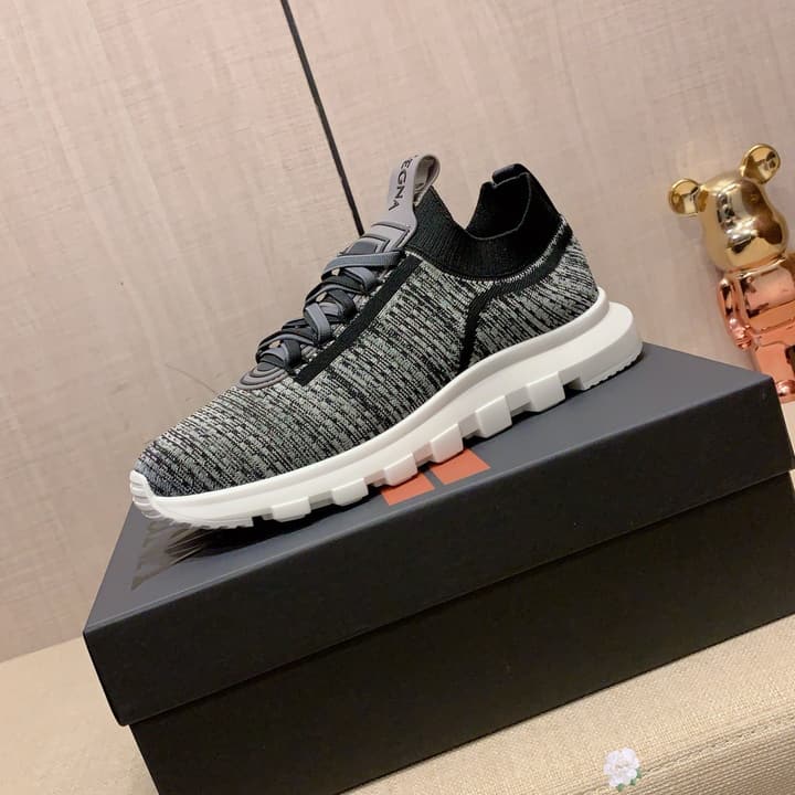 Zegna Latest Casual Sneakers in Black