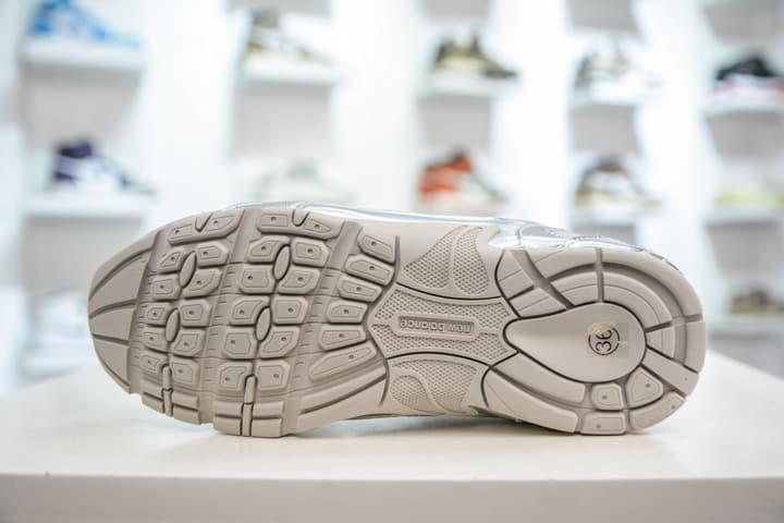 Miu Miu x New Balance MR530 SL Distressed Sneakers in Beige