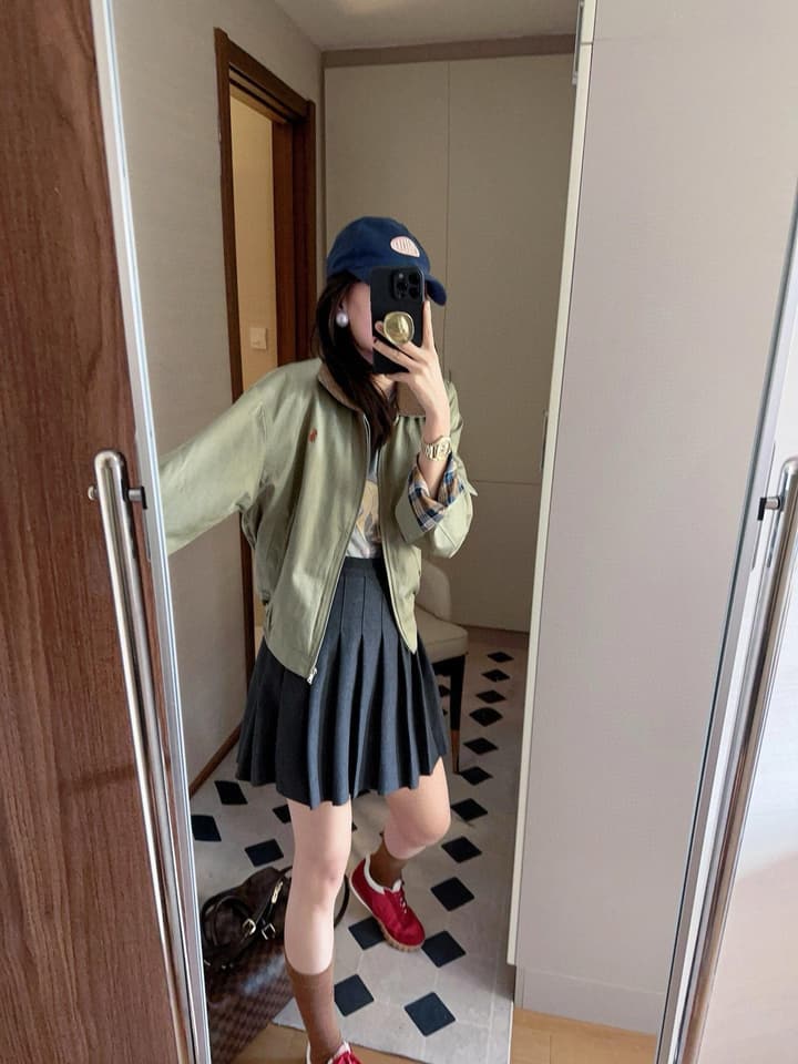 Ralph Lauren Campus Collared Jacket in Blue
