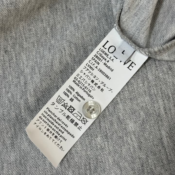 Loewe Business Casual Short-Sleeved Polo Shirt – 2026SS in Black