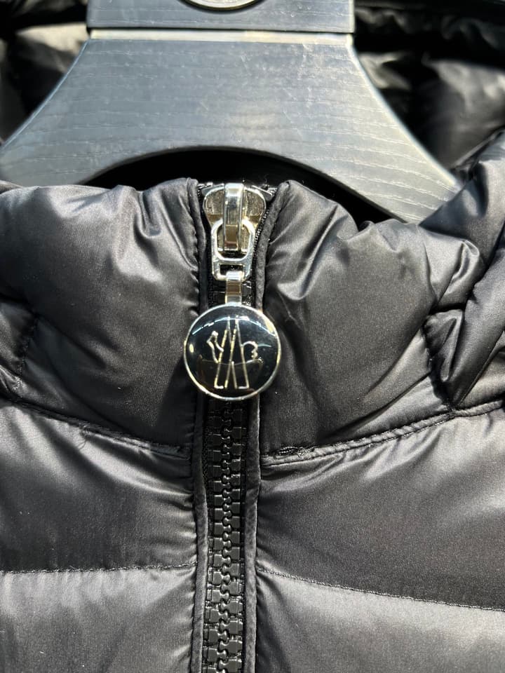 Moncler Waist-Cinching Hooded Down Jacket – Autumn/Winter Collection in Gold