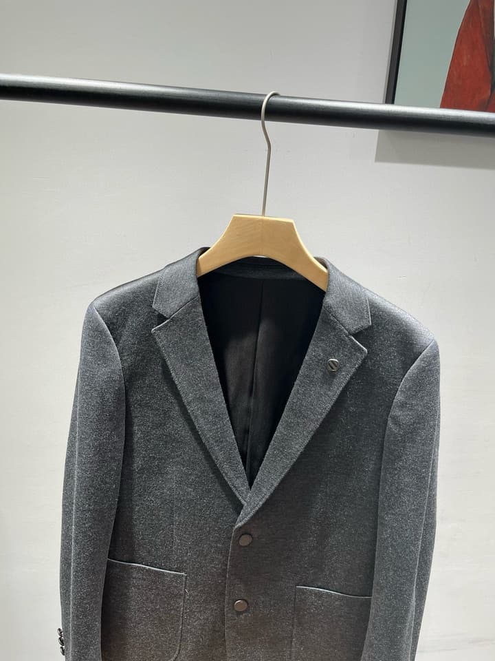 Zegna Men's Wool Houndstooth Blazer – 2025FW in Deep Burgundy Houndstooth