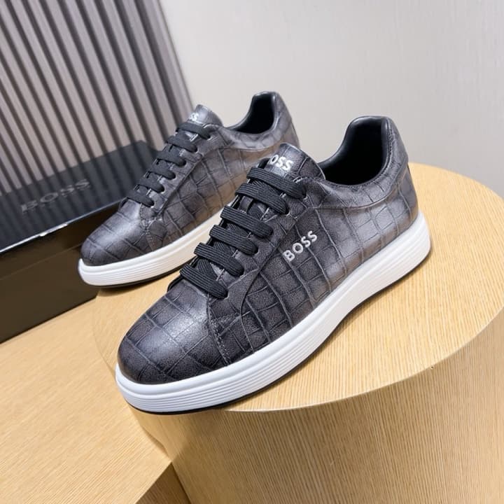 Boss Classic Leather Driving Shoes