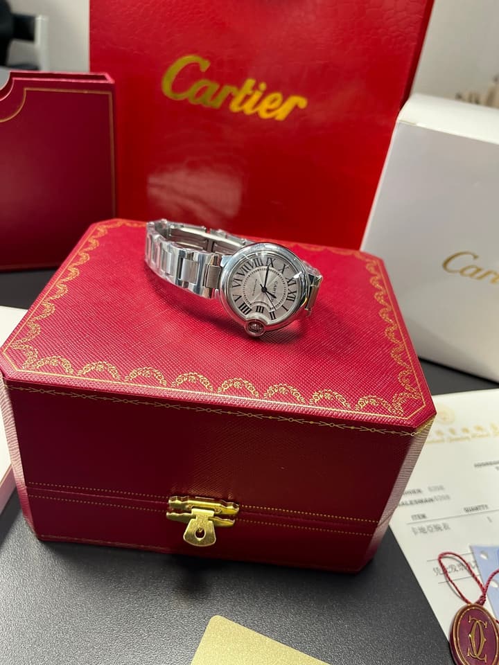 Cartier Ballon Bleu Ultra-Thin Steel Watch