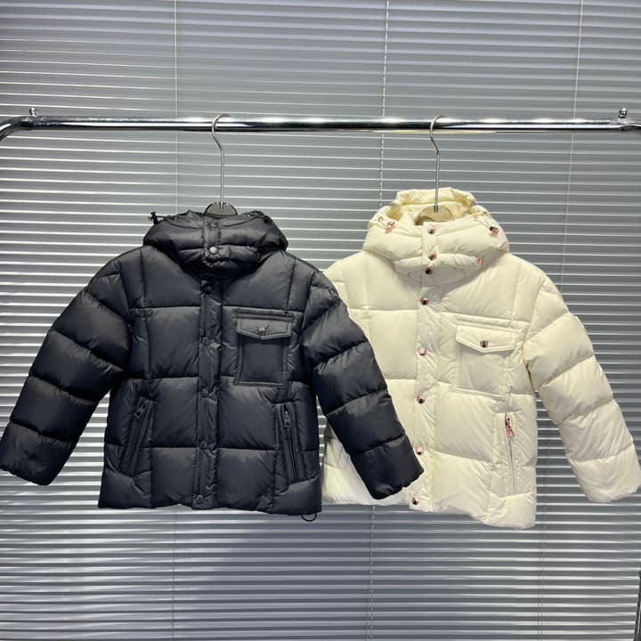 Moncler Detachable Hood Puffer Jacket – 25 Collection – Kids Collection in Black Puffer Jacket