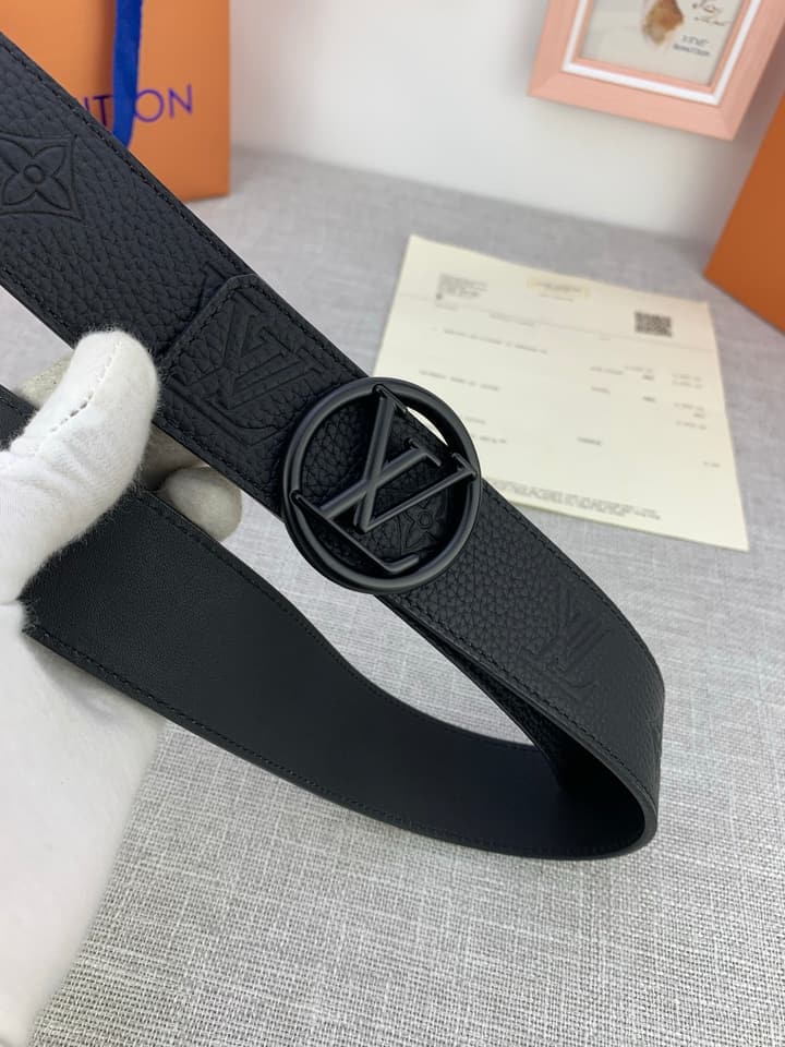 Louis Vuitton LV Shadow Monogram Belt
