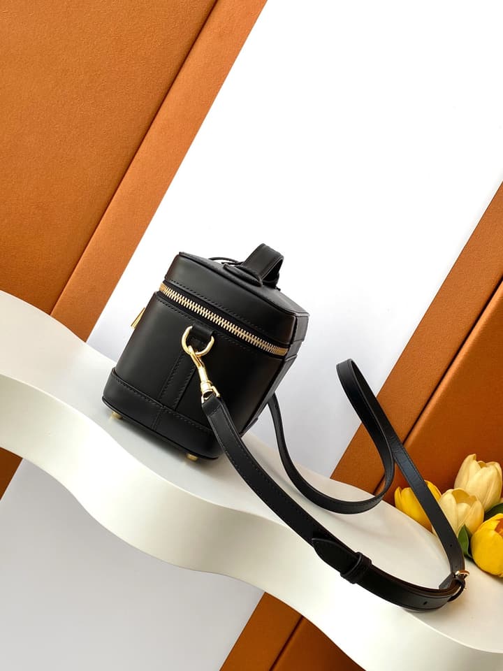 Celine Vanity Box Bag in Black
