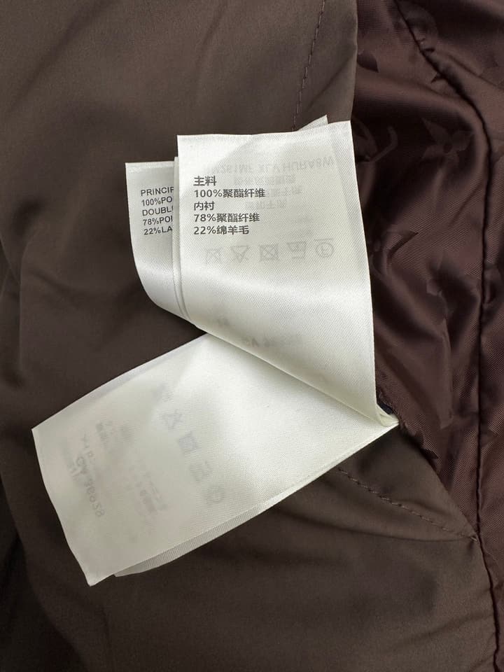 Louis Vuitton Monogram Puffer Jacket in Dark Brown Monogram Puffer