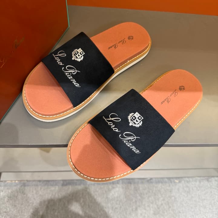Loro Piana Summer Walk Crisscross Mules