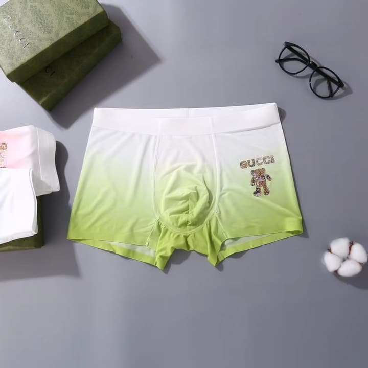 Gucci Men's Ice Silk Seamless Underwear Set
