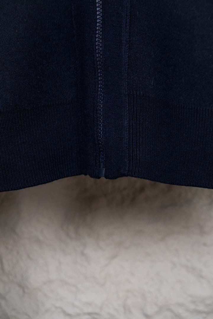 Dior Monogram Jacquard Zip Cardigan – 24SS in Light Grey Monogram