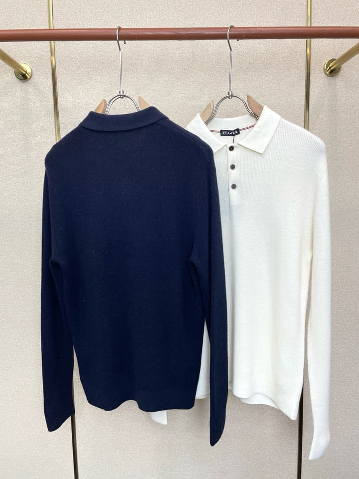 Zegna Men's Casual Knit Sweater