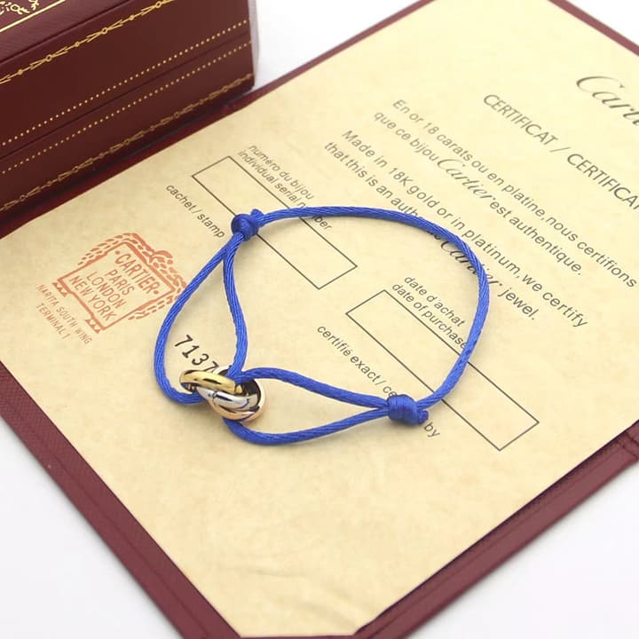 Cartier Trinity Bracelet in Specify Color on WhatsApp after ordering