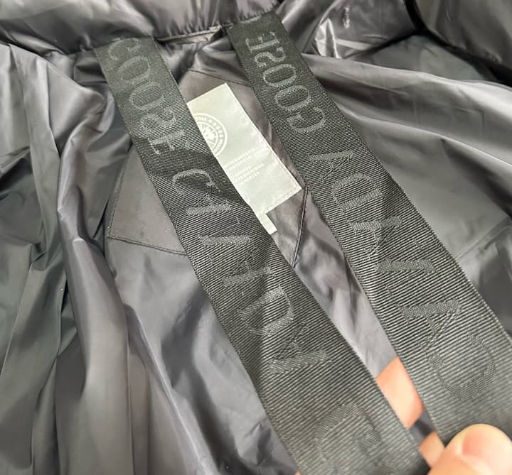 Canada Goose Black Label Puffer Jacket in Black