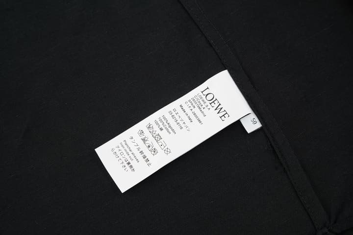 Loewe Embroidered Silk Shirt