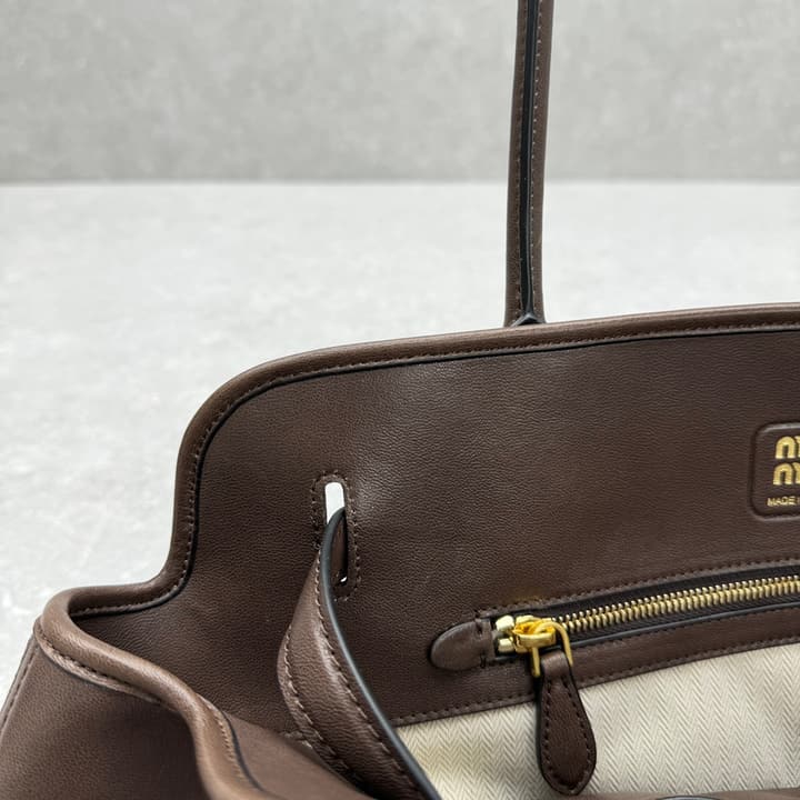 Miu Miu Aventure Small Sheepskin Shoulder Bag – 25SS
