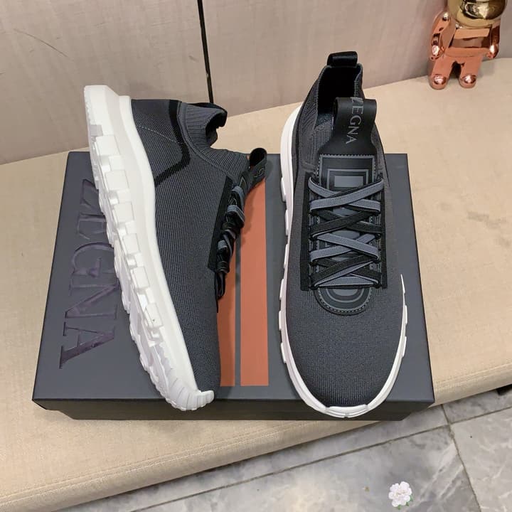 Zegna Latest Casual Sneakers in Black