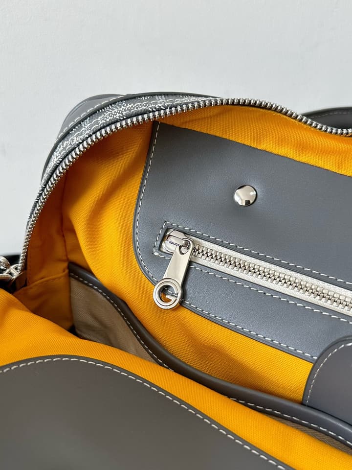 Goyard Men's Briefcase – Grey in Grey
