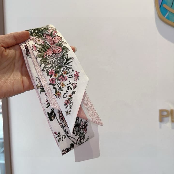 Dior Silk Twilly Scarf