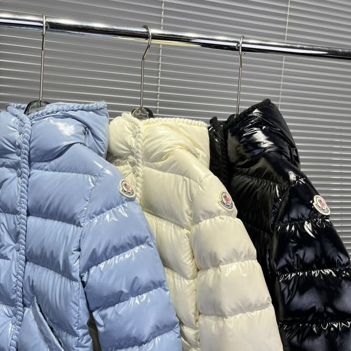 Moncler Kids Hooded Down Jacket – 25FW in Classic Black