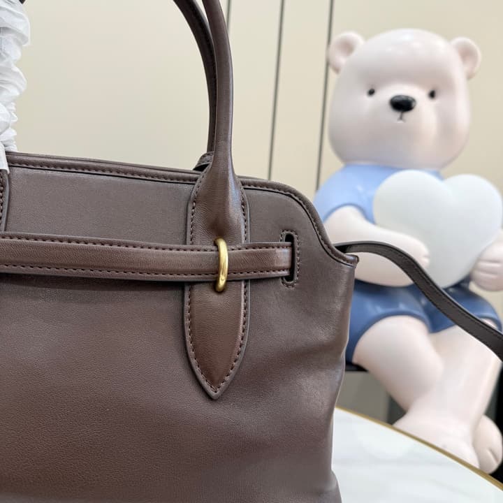 Miu Miu Aventure Naa Leather Handbag
