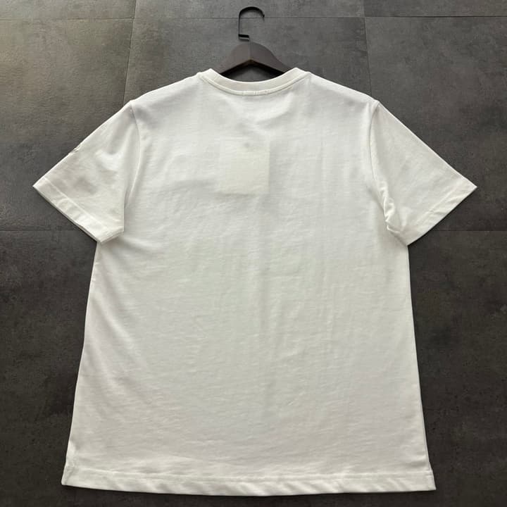 Moncler Triple Logo Short-Sleeve T-Shirt – 2026SS in Navy Blue