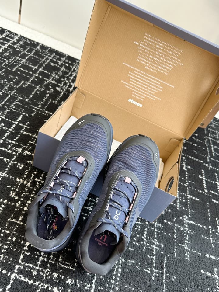 On Cloudmonster Void Running Shoes in Void Blue