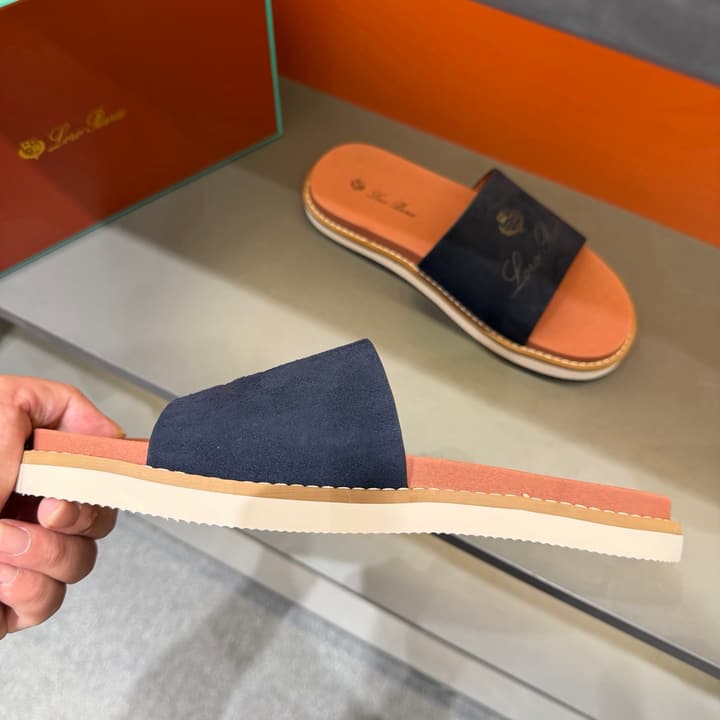 Loro Piana Summer Walk Crisscross Mules
