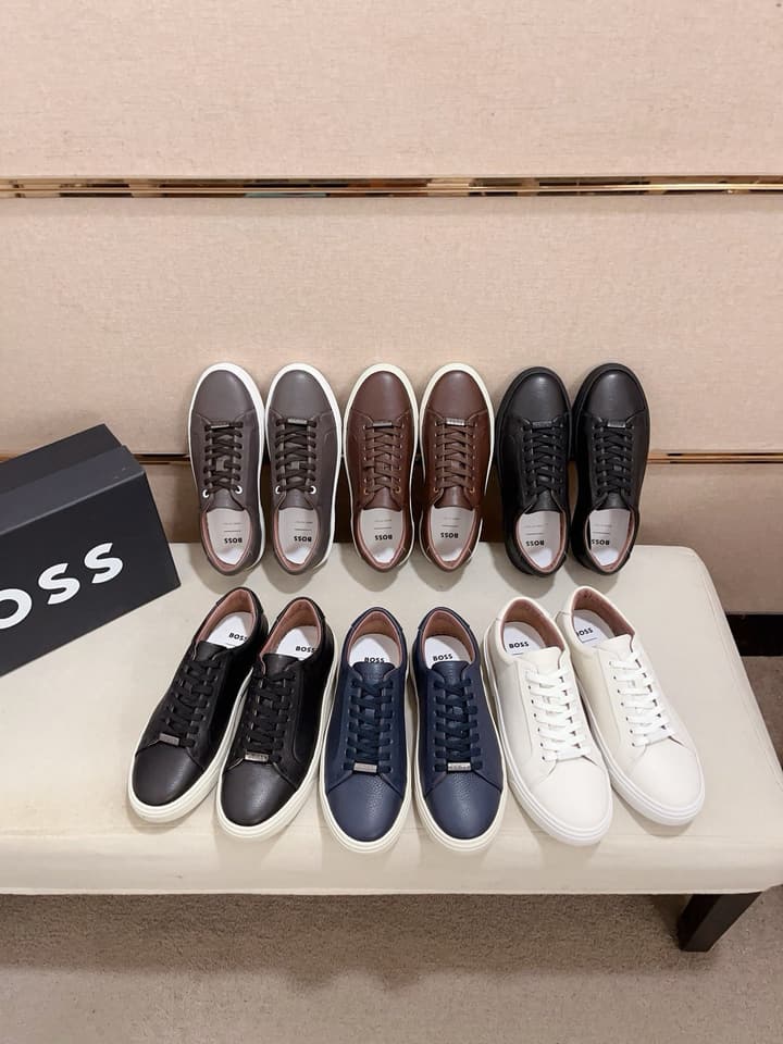 Boss Latest Casual Men's Sneakers in All White