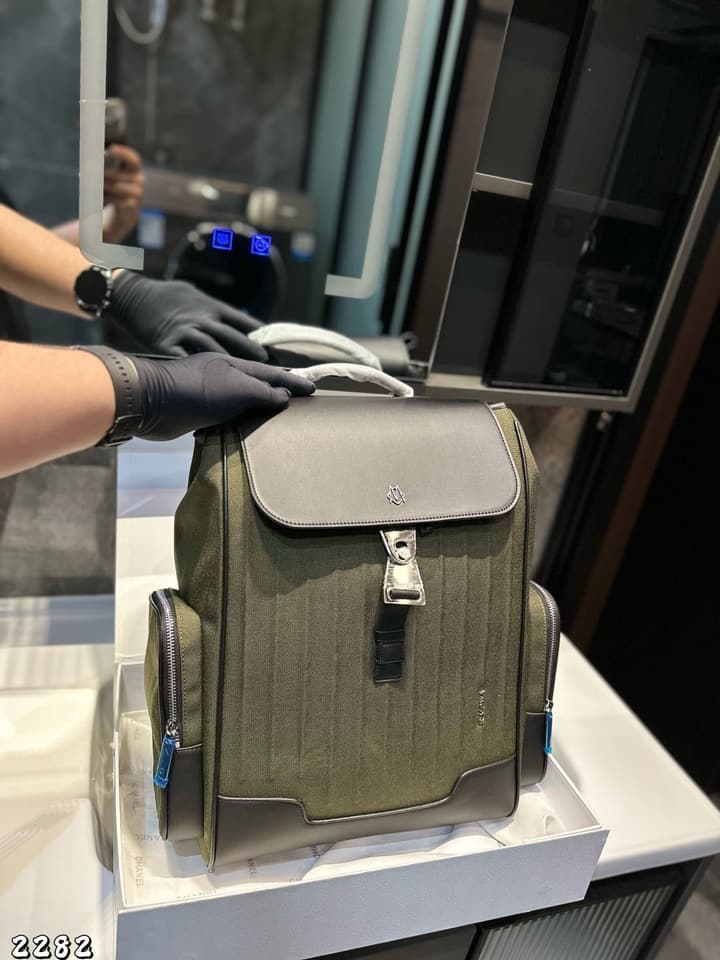 RIMOWA Never Still Large Men's Backpack in Dark Grey With Grey Flap