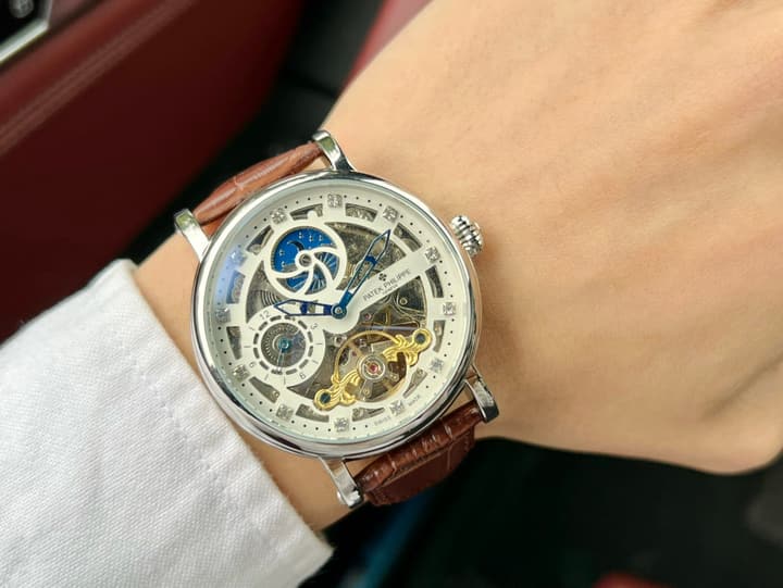 Patek Philippe Men's Automatic Skeleton Watch