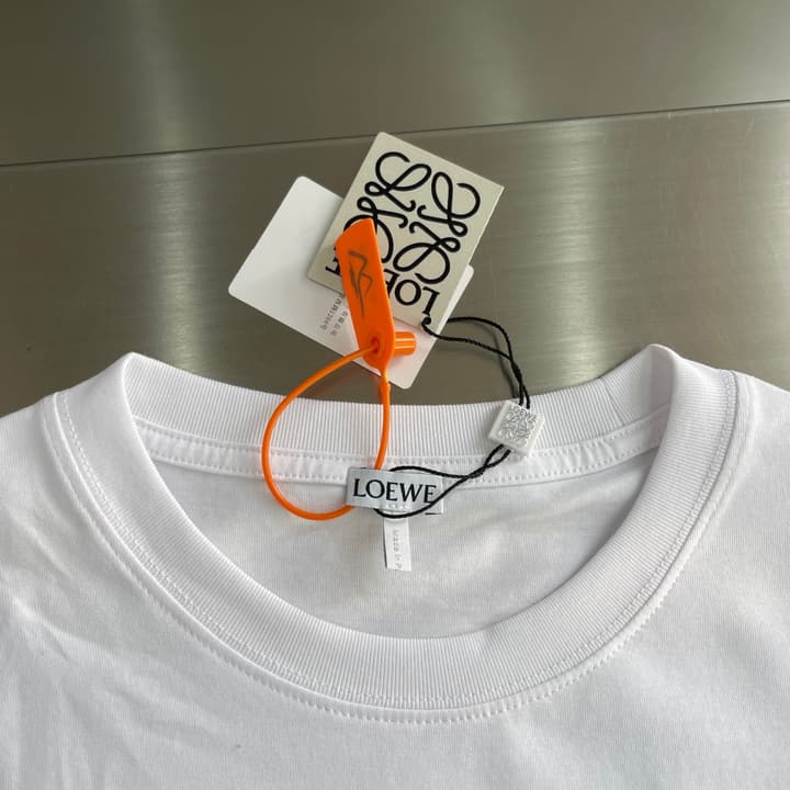 Loewe x Louis Wain Futurist Cats Embroidered T-Shirt in Black