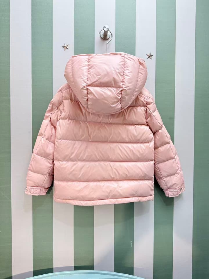 Moncler Kids Puffer Jacket – 2025 Collection in Light Pink