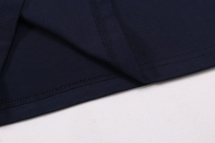 Vetements VTM Logo Print Loose T-Shirt – 2025SS in Dark Blue
