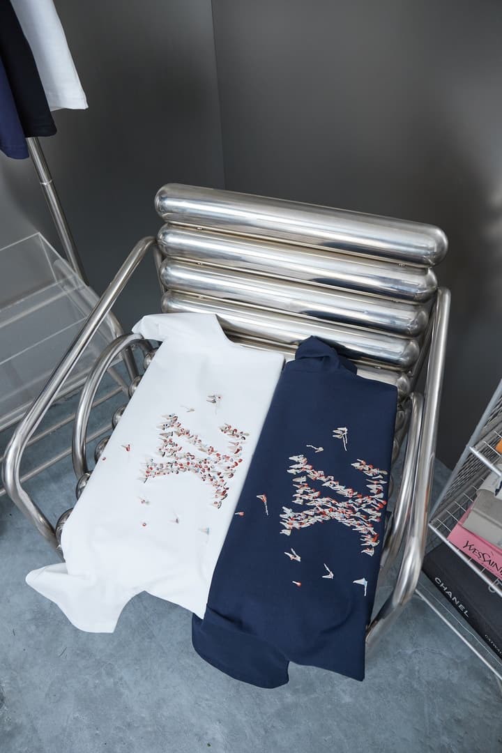 Louis Vuitton Colorful Embroidery Sailing Boat T-Shirt – 26SS Early Spring Collection in Black
