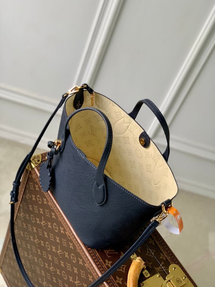 Louis Vuitton Blossom Perforated Small Handbag in Beige