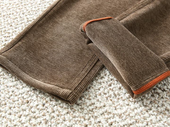 Loro Piana Corduroy Business Casual Trousers – Autumn/Winter in Coffee Brown