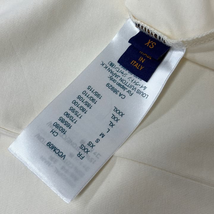 Louis Vuitton Oversized Crewneck T-Shirt – Summer Collection – 26SS in Apricot
