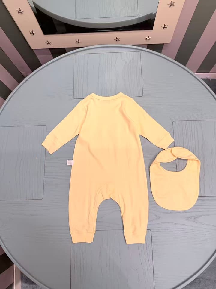 Moschino Baby Romper and Bib Set – 2026SS – Kids Collection