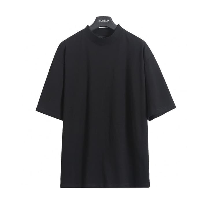 Balenciaga Rhinestone Signature Washed T-Shirt – 26SS in Washed Black