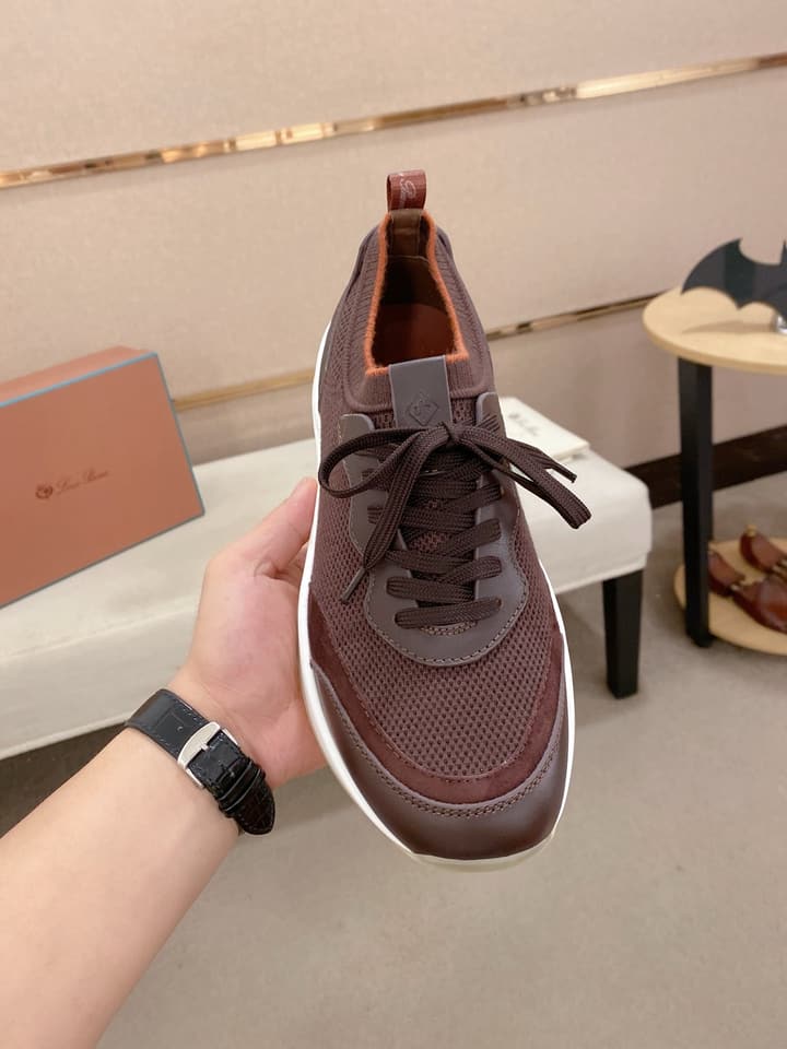 Loro Piana Classic Loafers in Dark Brown