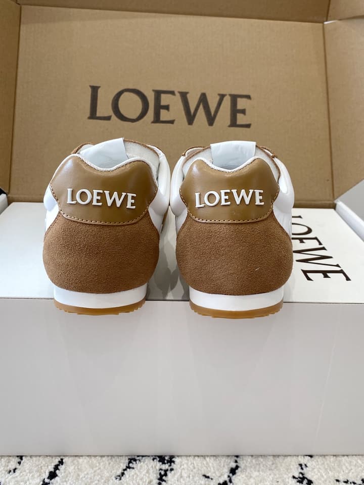 Loewe Ballet Runner Sneakers in Charcoal Grey