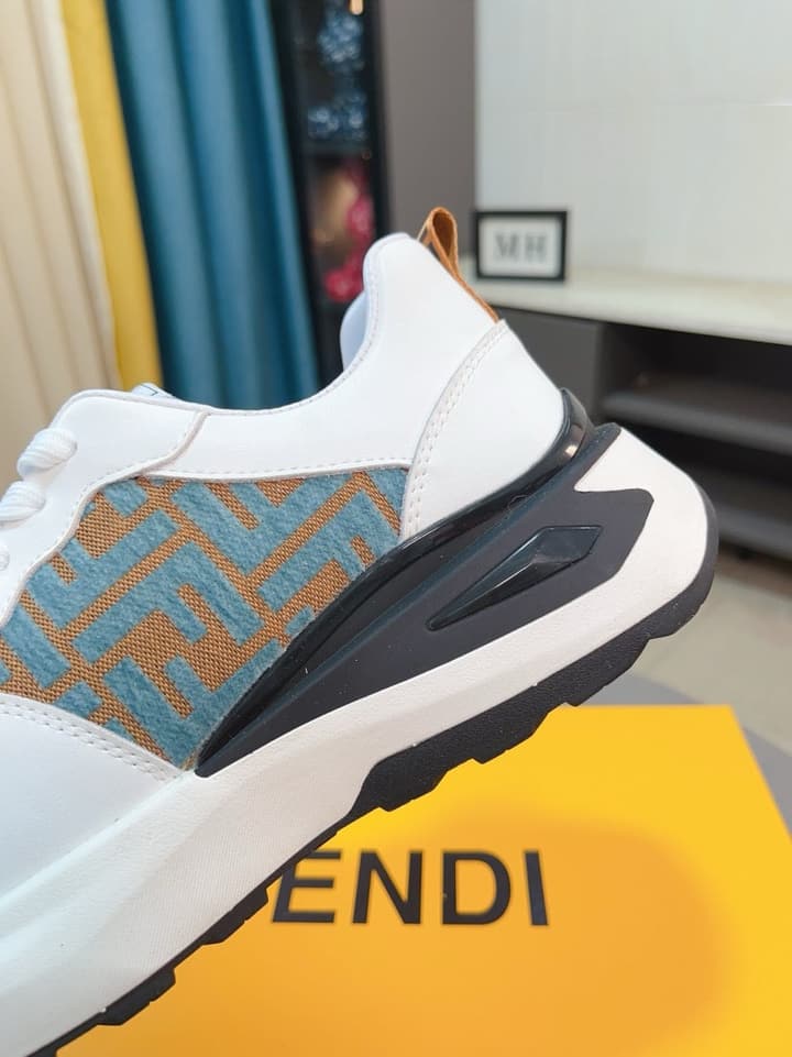 Fendi Classic Calfskin Sneakers