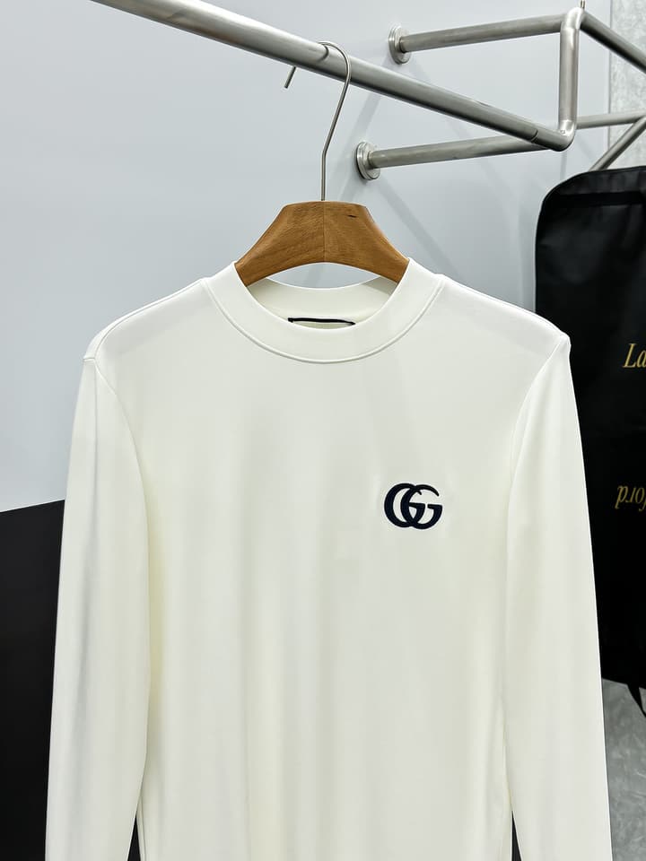 Gucci 2025FW Fashion Casual Long Sleeve T-Shirt – 2025FW in Black