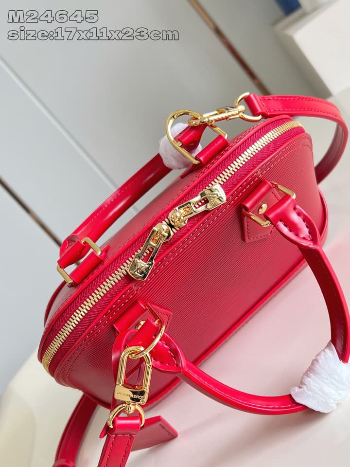 Louis Vuitton Alma BB Handbag in Beige