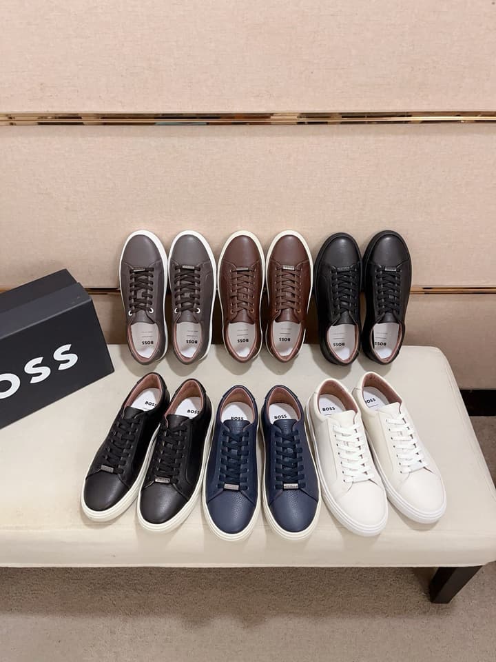 Boss Latest Casual Men's Sneakers in All White