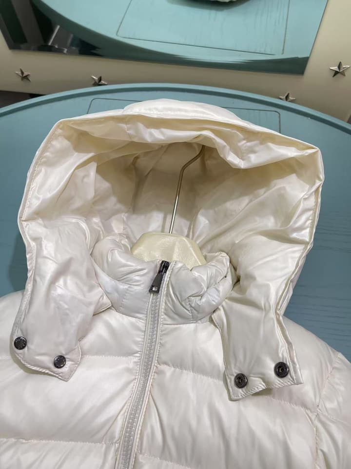 Moncler Kids Down Puffer Jacket – 2025SS – Kids Collection in Cream Puffer Jacket