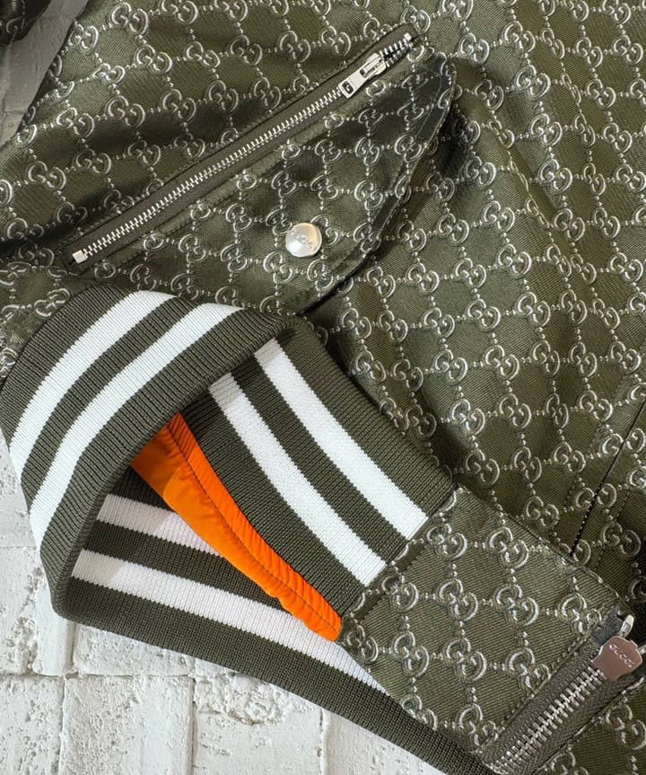 Gucci Double G Reversible Bomber Jacket