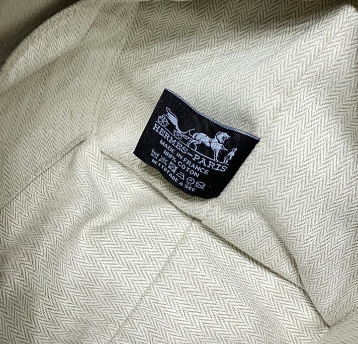 Hermès Trousse Bride-A-Brac Canvas Pouch in Beige